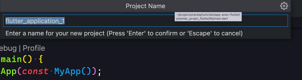 Créer une application mobile avec Flutter et Visual studio code