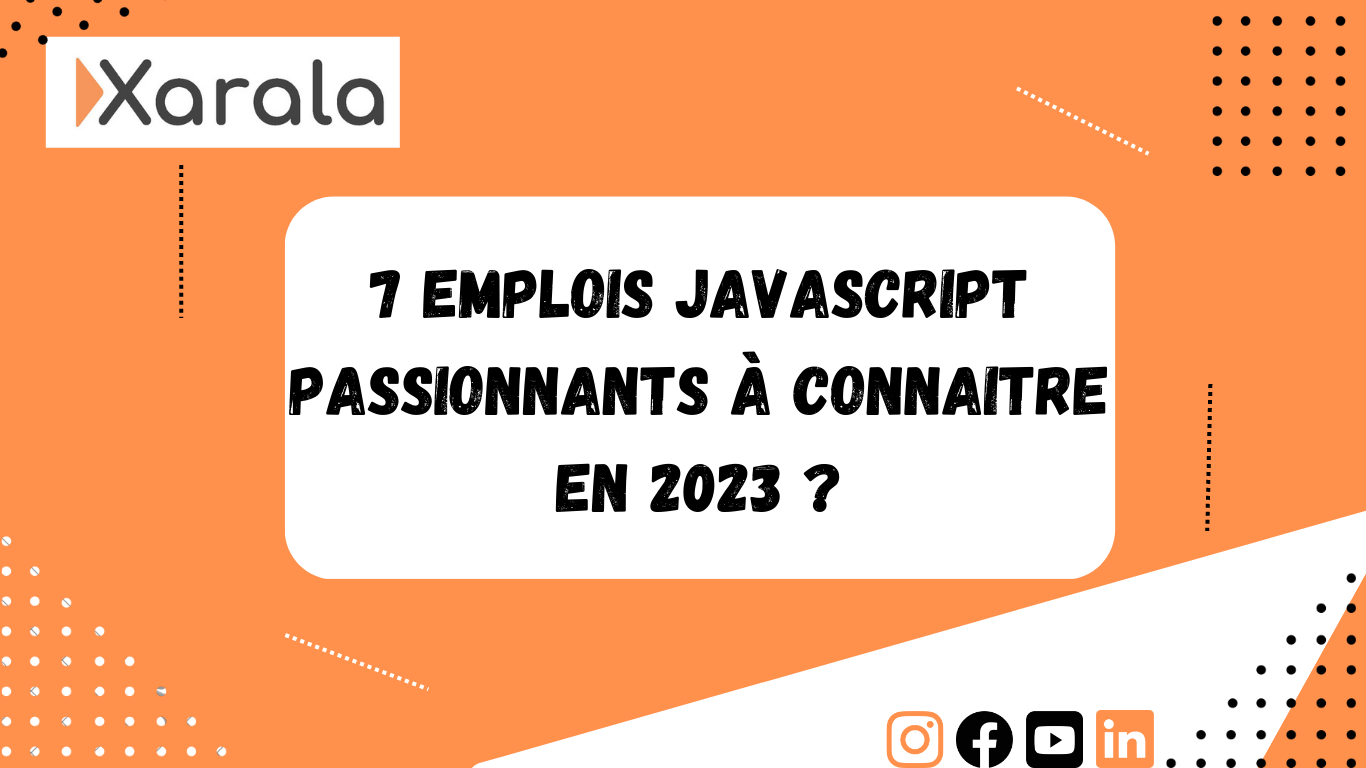 7 Emplois JavaScript passionnants à connaître en 2026