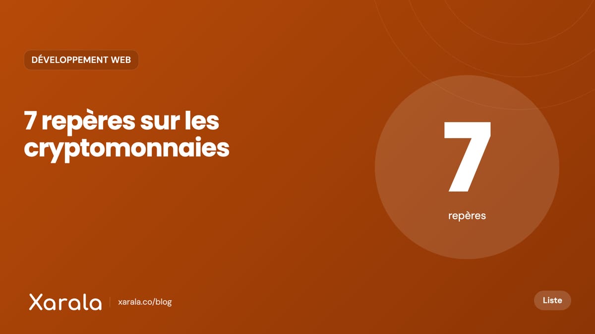 Couverture de l’article « 7 Conseils pour bien comprendre la… », catégorie Développement web, blog Xarala Academy