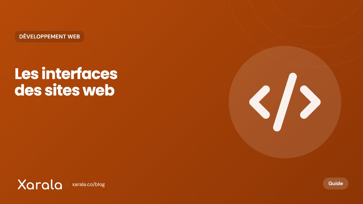 Couverture de l’article « Qu'est-ce que le développement Front-End ? », catégorie Développement web, blog Xarala Academy