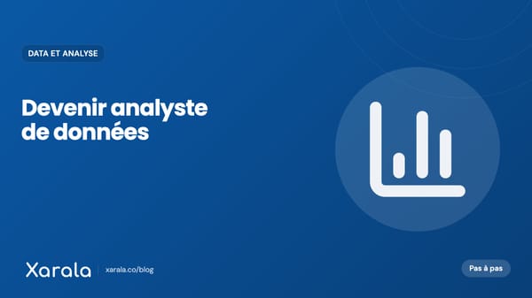 Couverture de l’article « Comment devenir Data Analyst / Analyste de… », catégorie Data et analyse, blog Xarala Academy