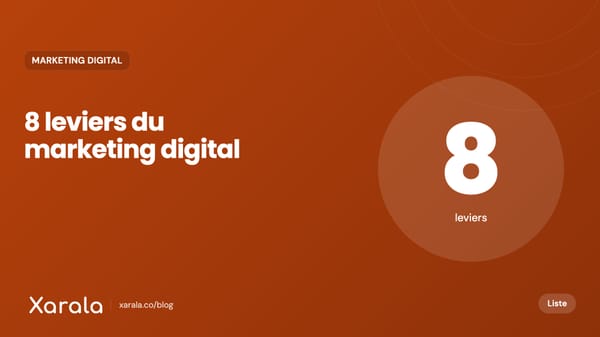 Couverture de l’article « Marketing digital : c’est quoi… », catégorie Marketing digital et acquisition, blog Xarala Academy